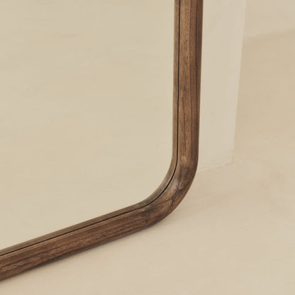 Haus Amora – Großes Ganzkörperspiegel mit geschwungener Holzrahmung (180 cm x 90 cm)**